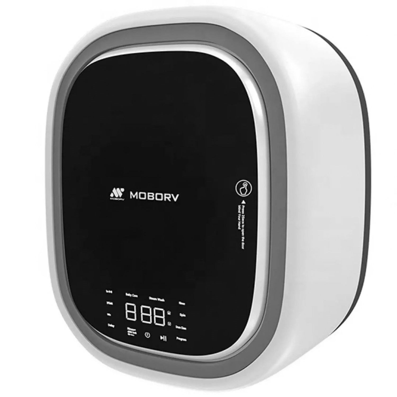 MOBORV M21 2,5 kg Beyaz Duvara Monte Karavan & Tekne Çamaşır Makinesi – Buharlı / Inverter