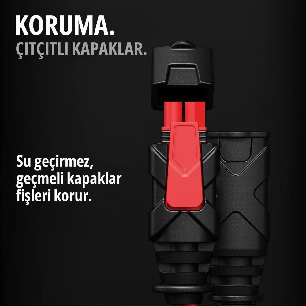 NOCO GC004 Noco Akü Şarj Cihazları İçin 3 Metre Uzatma Kablosu