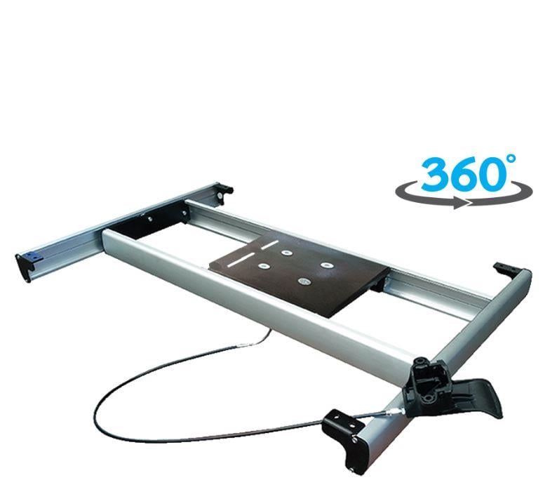 Nuova Mapa 360° Dönen Zemine Vidalanabilir Yükseklik Ayarlı Masa Ayağı 79x38
