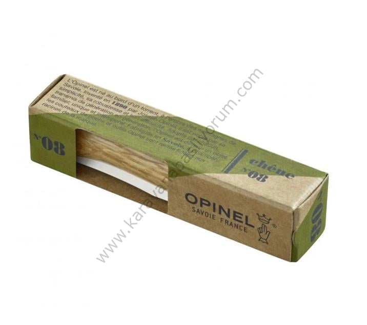 Opinel Inox No 8 Meşe Saplı Paslanmaz Çelik Çakı