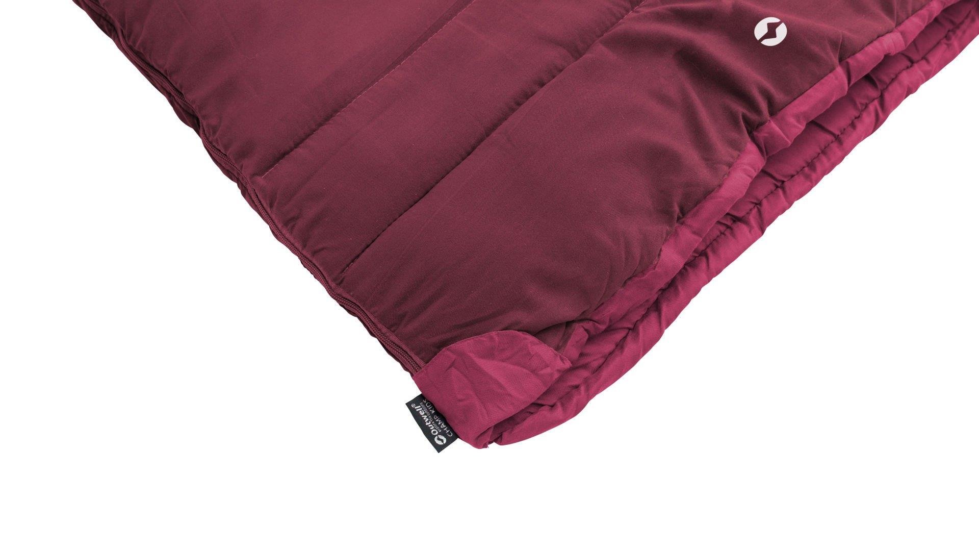Outwell Champ Kids Deep Red Çocuk Uyku Tulumu