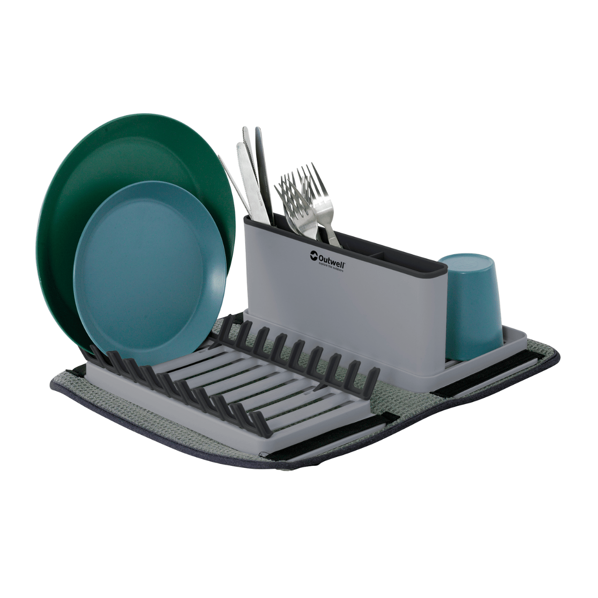 Outwell Dunton Foldable Dish Rack Katlannır Kamp Karavan Bulaşık Rafı