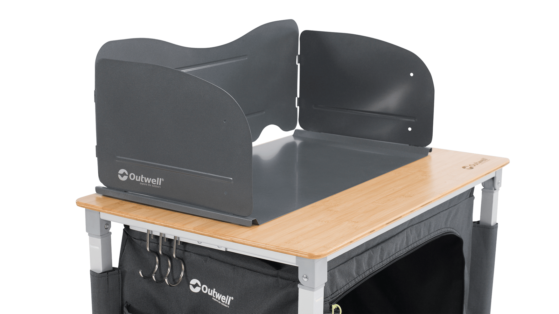 Outwell Heat Diffusion Plate & Windshield Isı Yalıtımlı Portatif Rüzgarlık