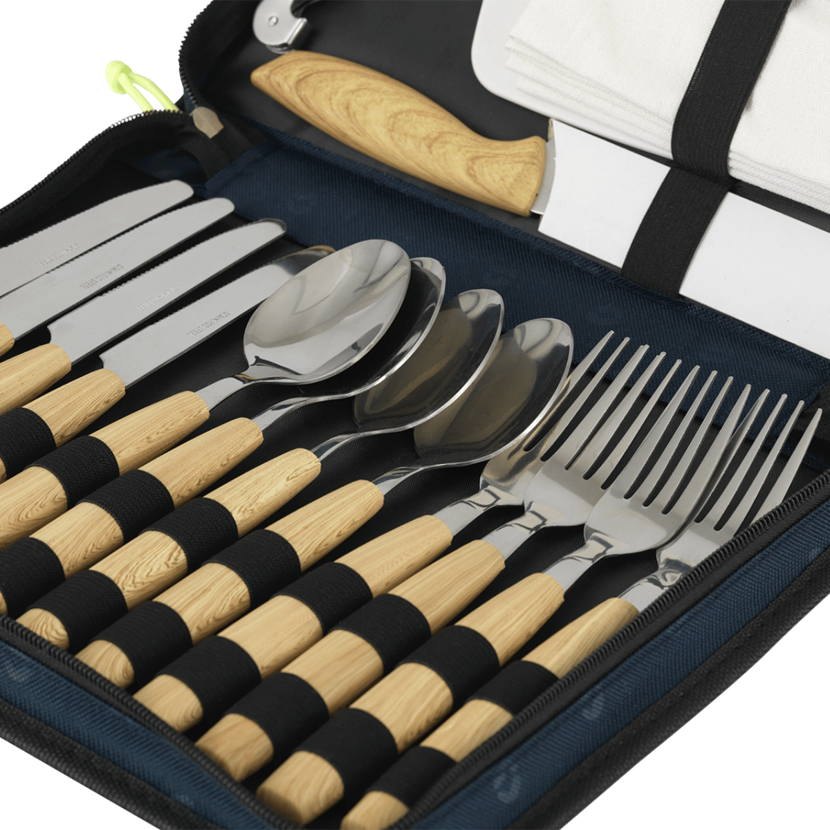 Outwell Morella Picnic Cutlery Set Premium Kamp & Piknik Çatal Bıçak Takımı