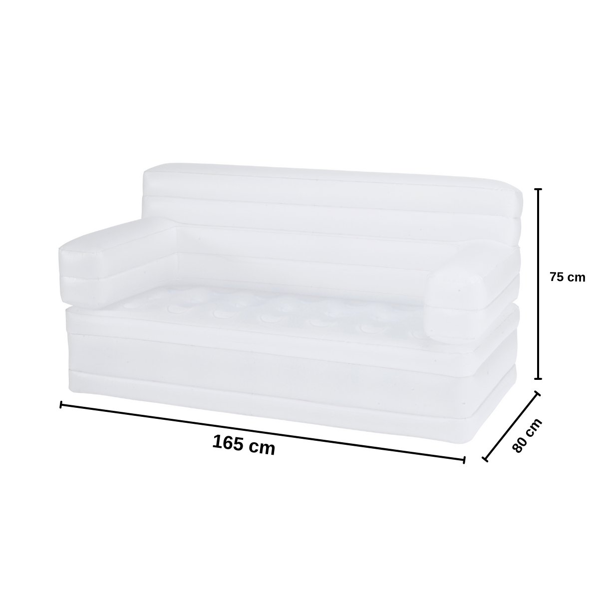 Outwell Snowbird Lake Inflatable Sofa Çift Kişilik Premium Şişme Kanepe