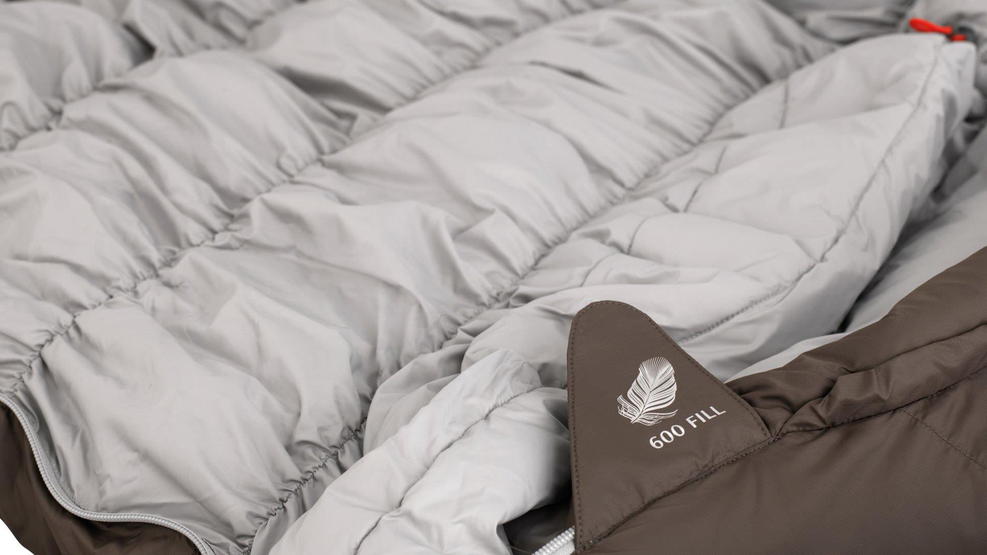 Robens Serac 900 Ultralight -43°C Hibrit 600 FP Kaz Tüyü Uyku Tulumu 1505gr Sağ F.