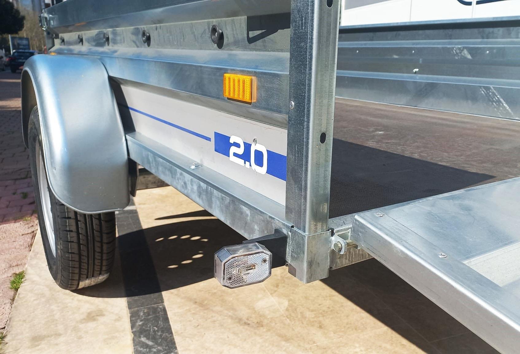 TowGo Damperli Yük Römorku 750 Kg  T2000