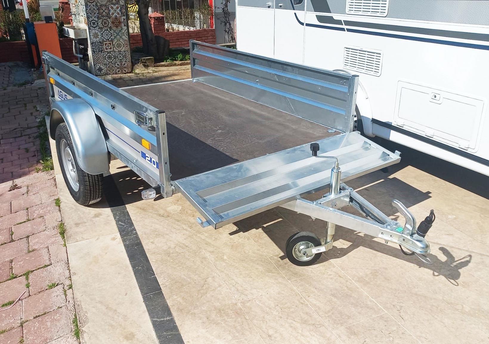 TowGo Damperli Yük Römorku 750 Kg  T2000