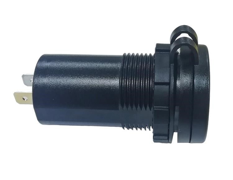 USB + Type-C + Voltmetre 12-24V Şarj Soketi