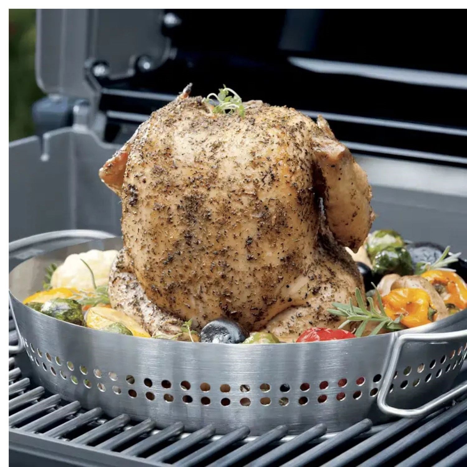 Weber GBS Paslanmaz Çelik Tavuk Pişirme Izgarası – 8838