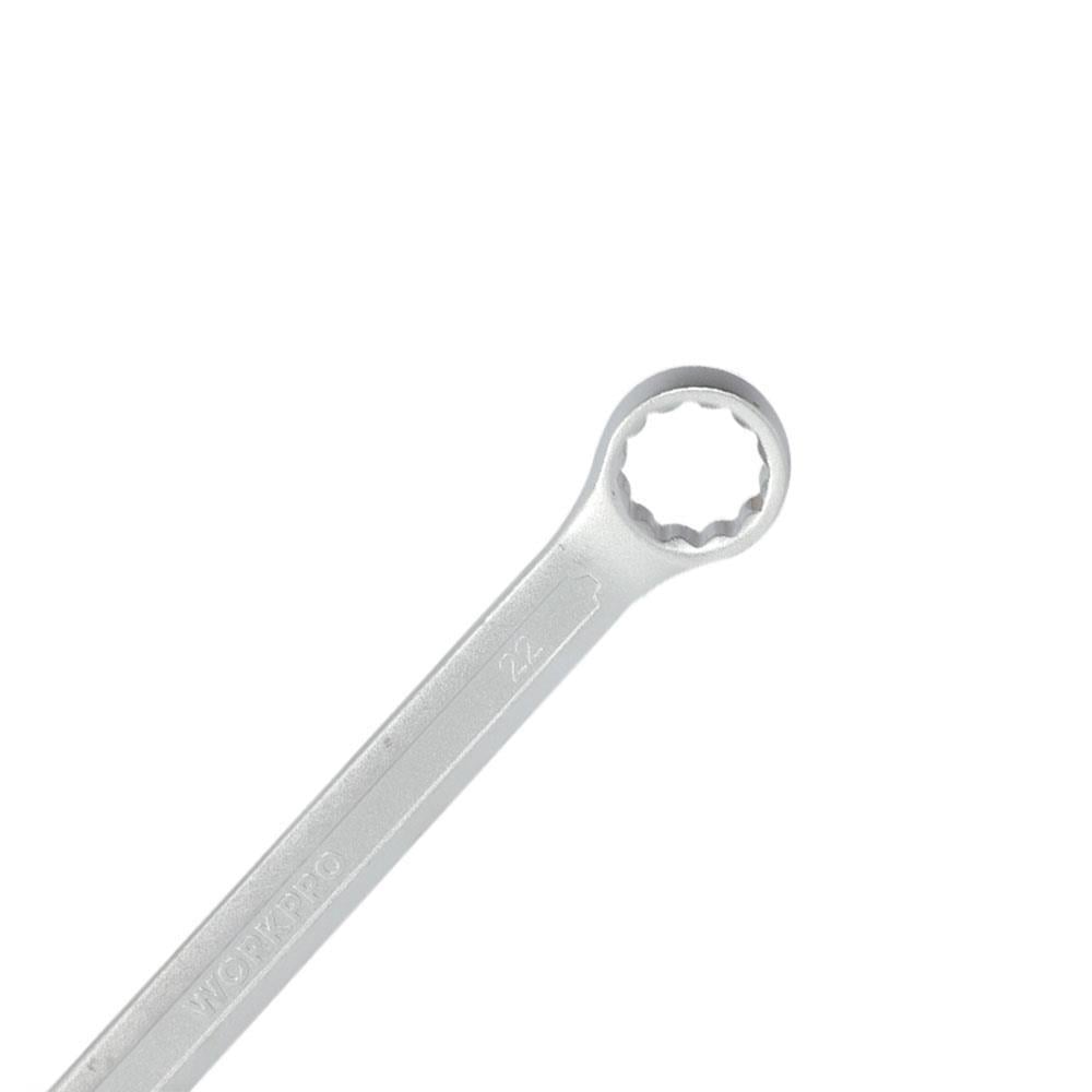 WORKPRO WP202575 8-19mm 8 Parça CR-V Profesyonel Kombine Anahtar Takımı + Bez Taşıma Kılıfı