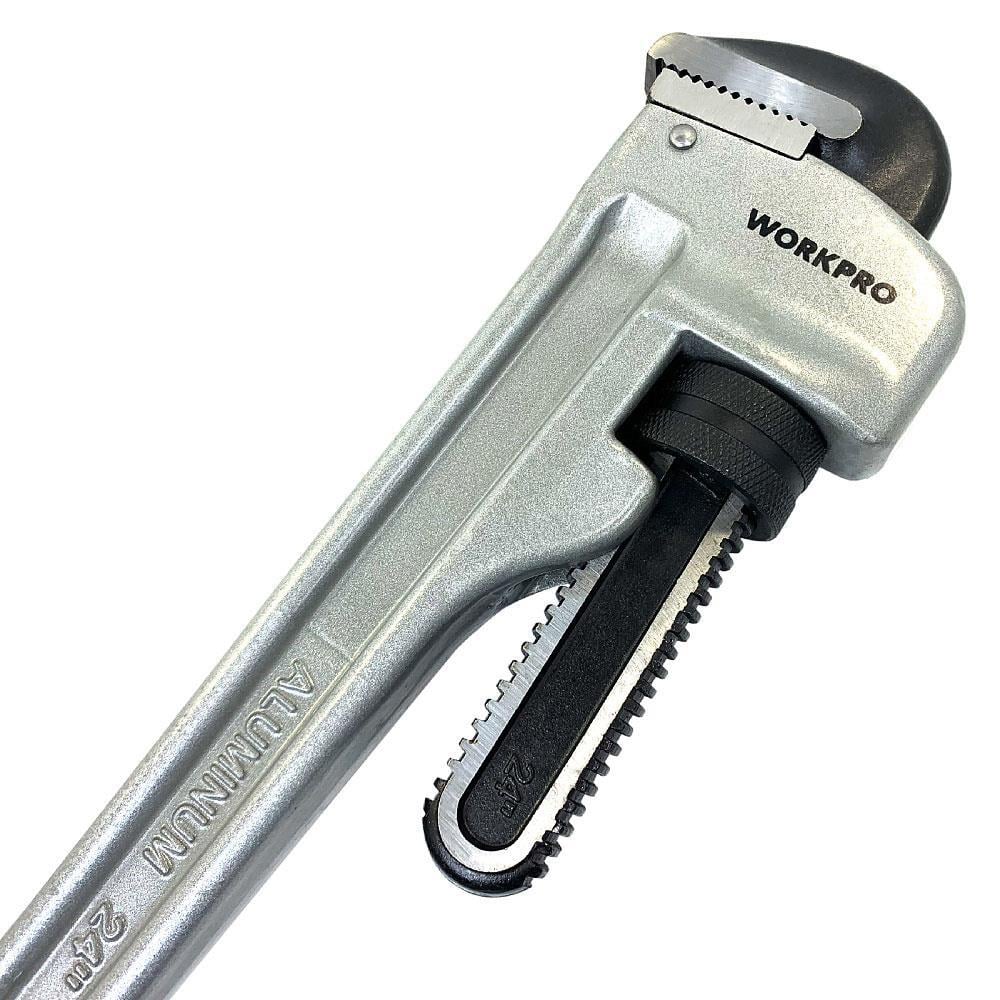 WORKPRO WP302009 600MM Alüminyum Saplı Stilson Profesyonel Boru Anahtarı
