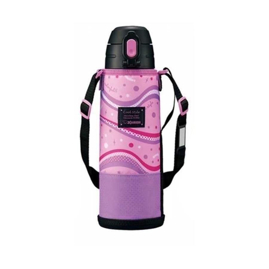 Zojirushi SP-JB10 Askili Vakumlu Termos Matara 1L Renk:Mor Pembe