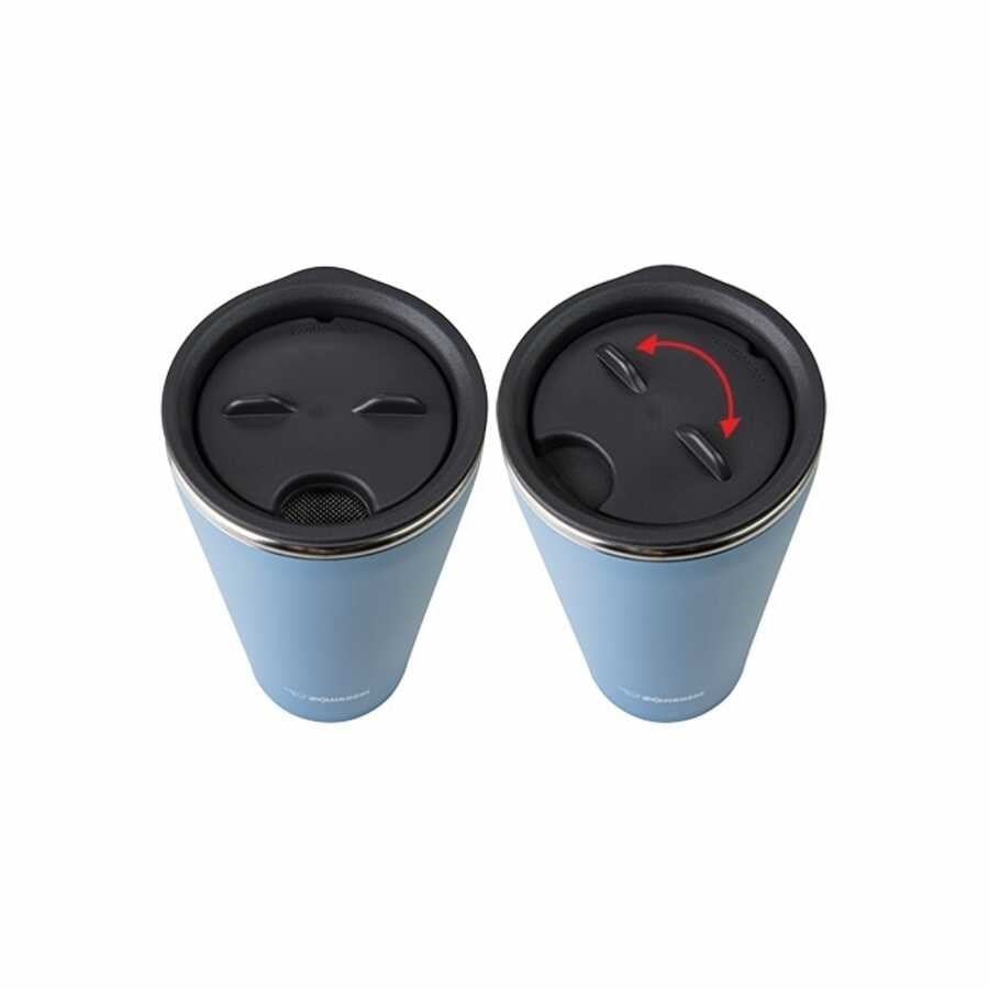 Zojirushi SX-FSE45 Süzgeçli Kapak Vakumlu Termos Bardak, Beyaz