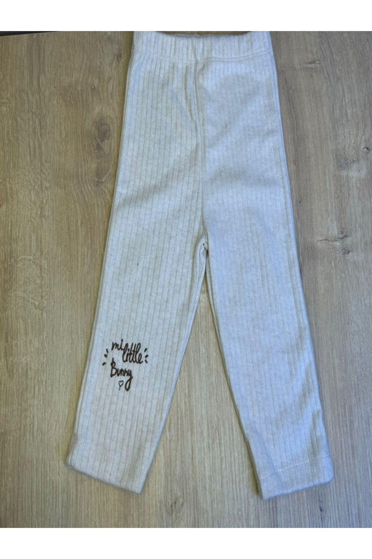 3'Lü Kız Bebek Çocuk İçi Polarlı Ceket 2 İplik Sweatshirt Ve Pantalon Takım