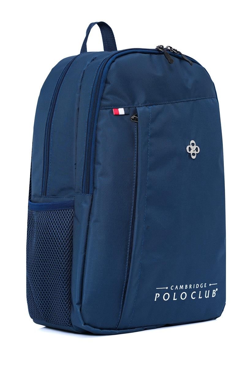 Cambridge Polo Club Hafif Su Geçirmez Günlük Sırt Çantası - Okul Çantası Lacivert