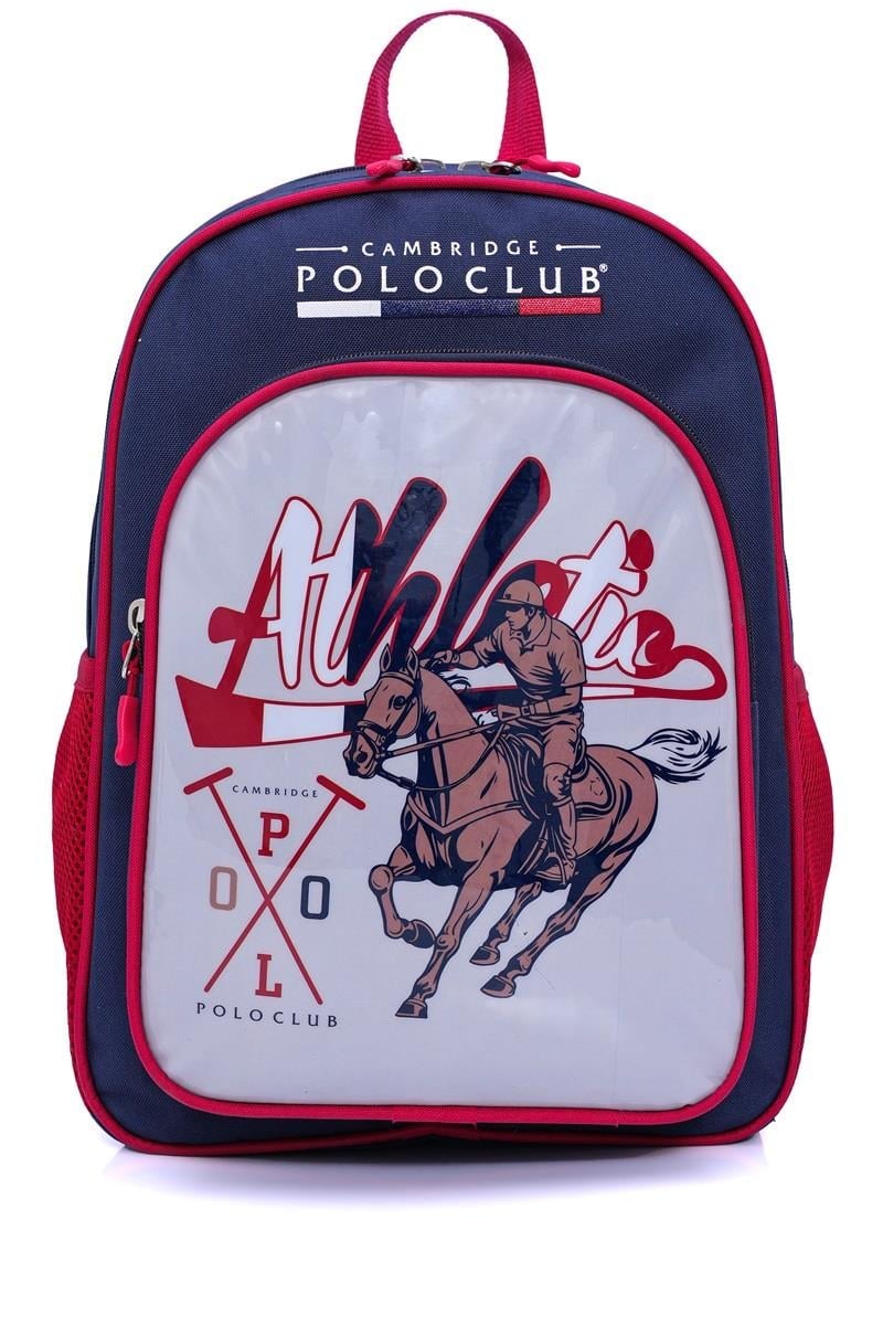 Cambridge Polo Club Lacivert Riders 3'lü  Erkek İlkokul Çanta Seti