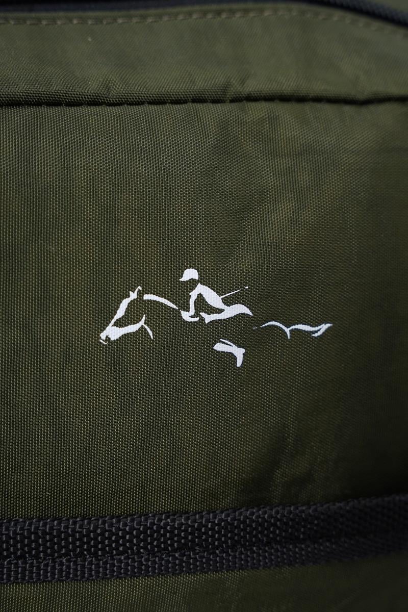 Cambridge Polo Club Minimalist Tasarım Unisex Çok Günlük Gözlü Sırt Çantası - Okul Çantası Haki