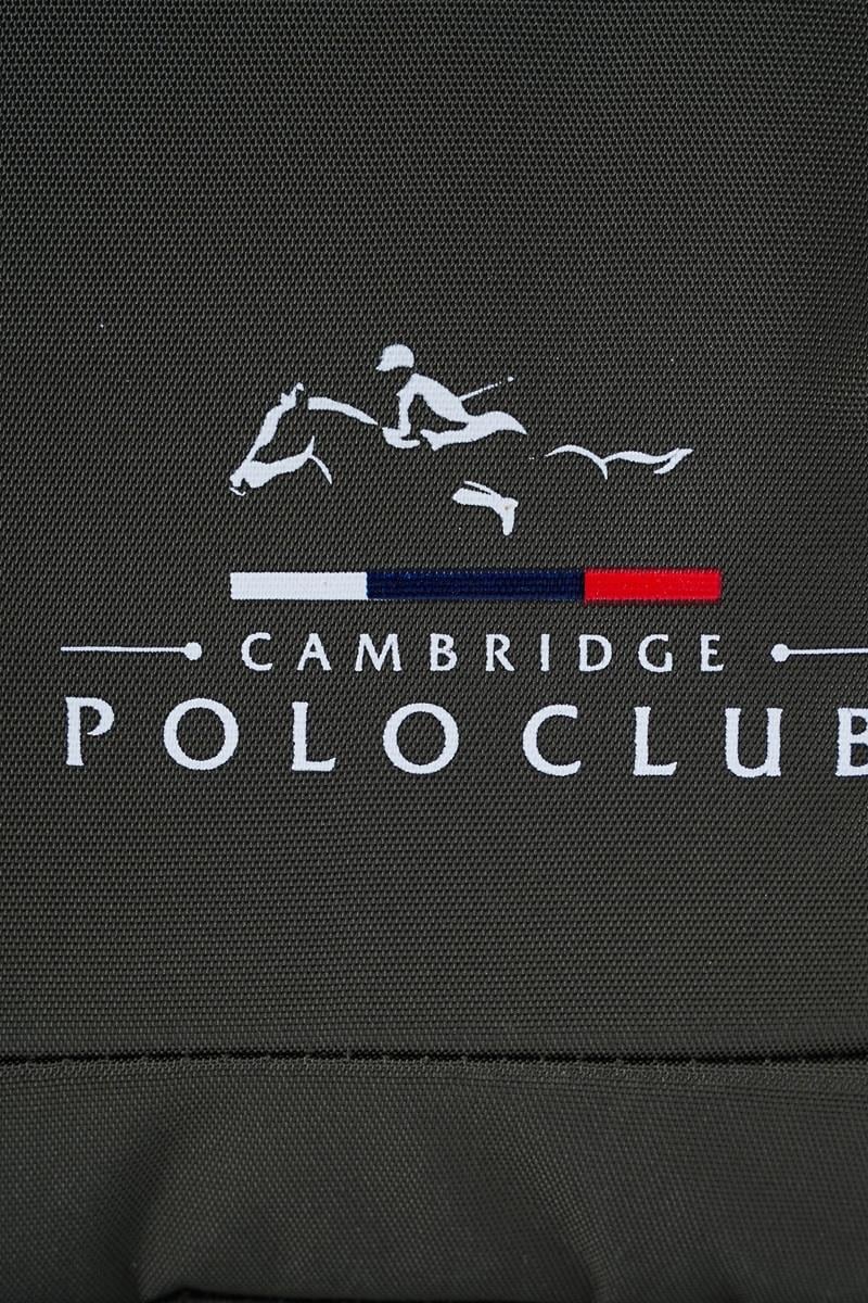 Cambridge Polo Club Unisex Çok Gözlü Günlük Sırt Çantası - Okul Çantası Haki