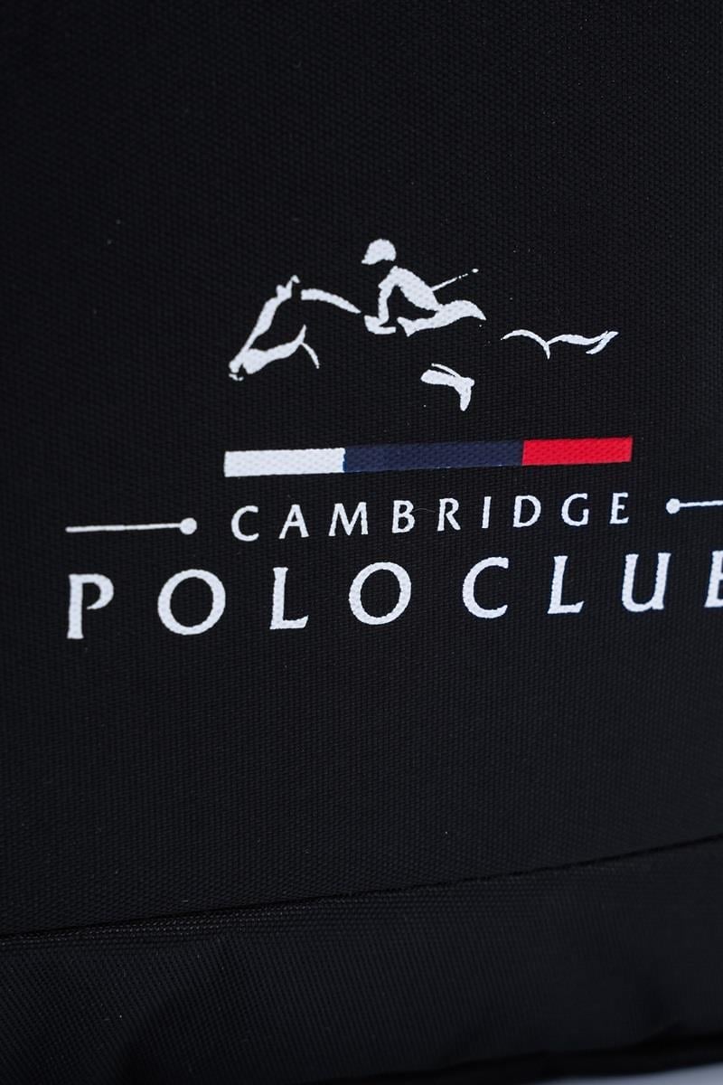 Cambridge Polo Club Unisex Çok Gözlü  Sırt Çantası - Okul Çantası Siyah