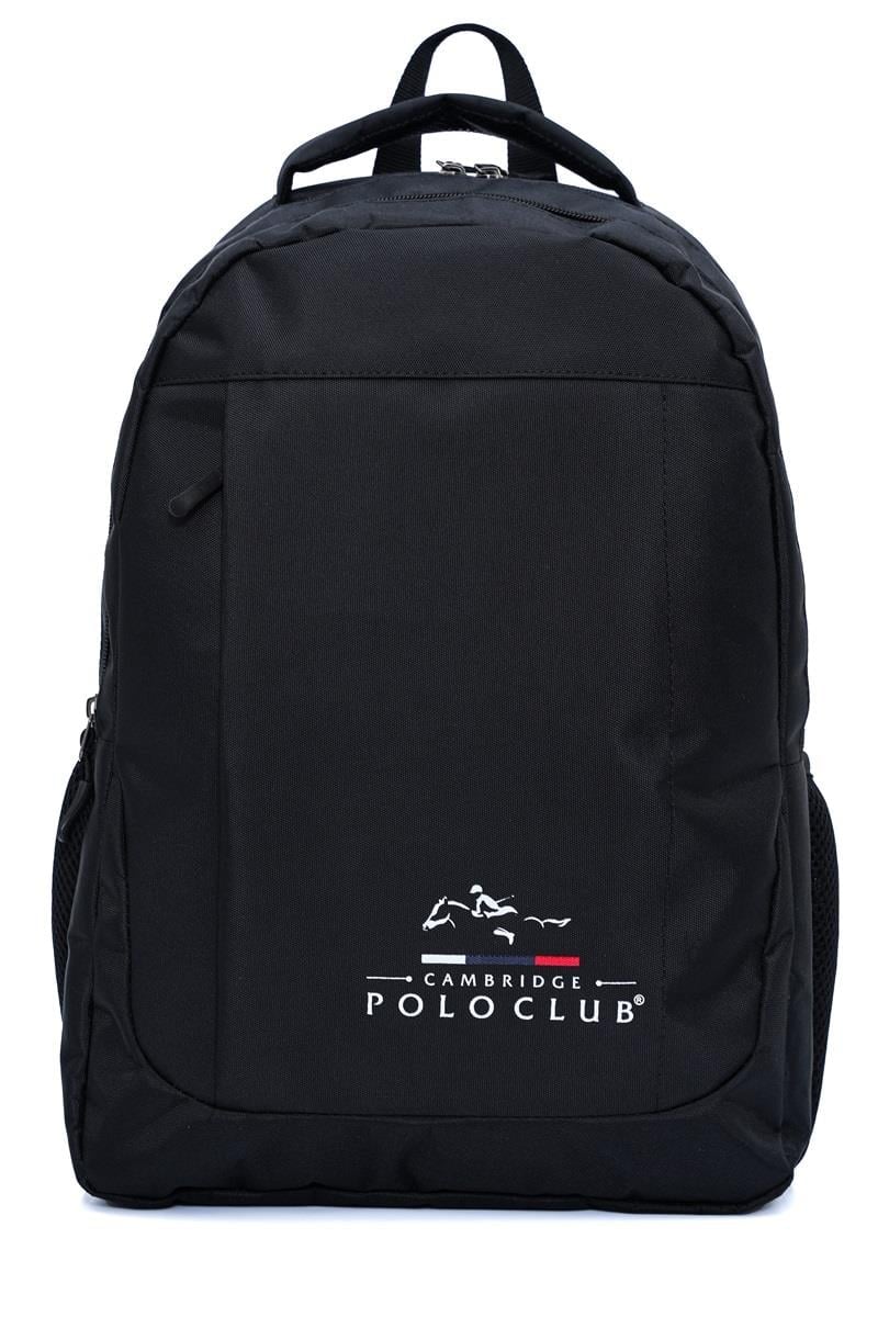 Cambridge Polo Club Unisex Çok Gözlü  Sırt Çantası - Okul Çantası Siyah