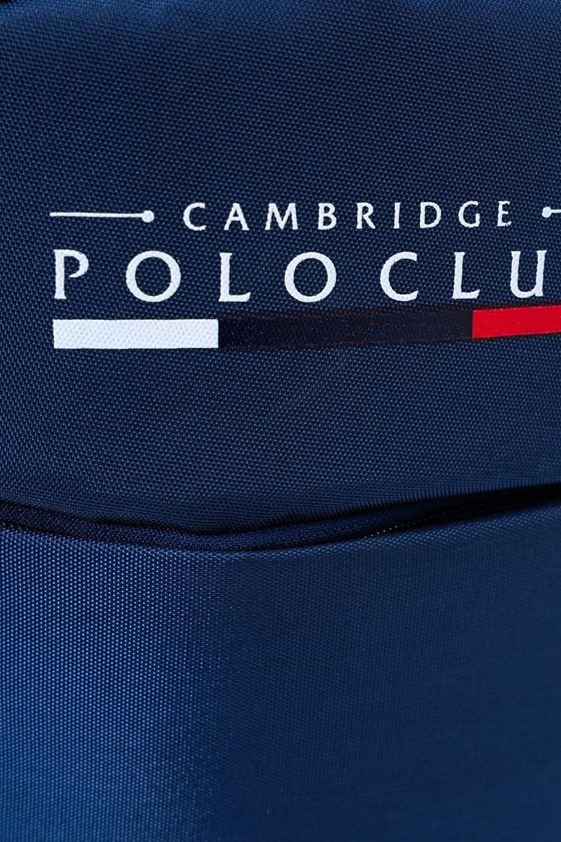 Cambridge Polo Club Unisex Şık Çok Gözlü Günlük Sırt Çantası - Okul Çantası Lacivert