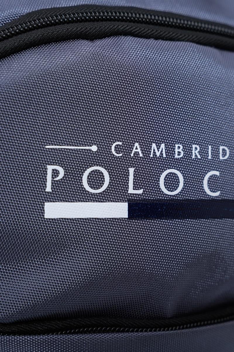 Cambridge Polo Club Unisex Şık Çok Gözlü Günlük Sırt Çantası - Okul Çantası Gri