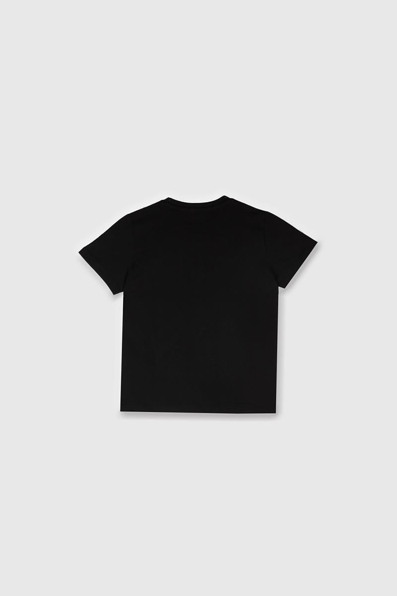Erkek Çocuk BNT-B21847 Benetton Tshirt SİYAH