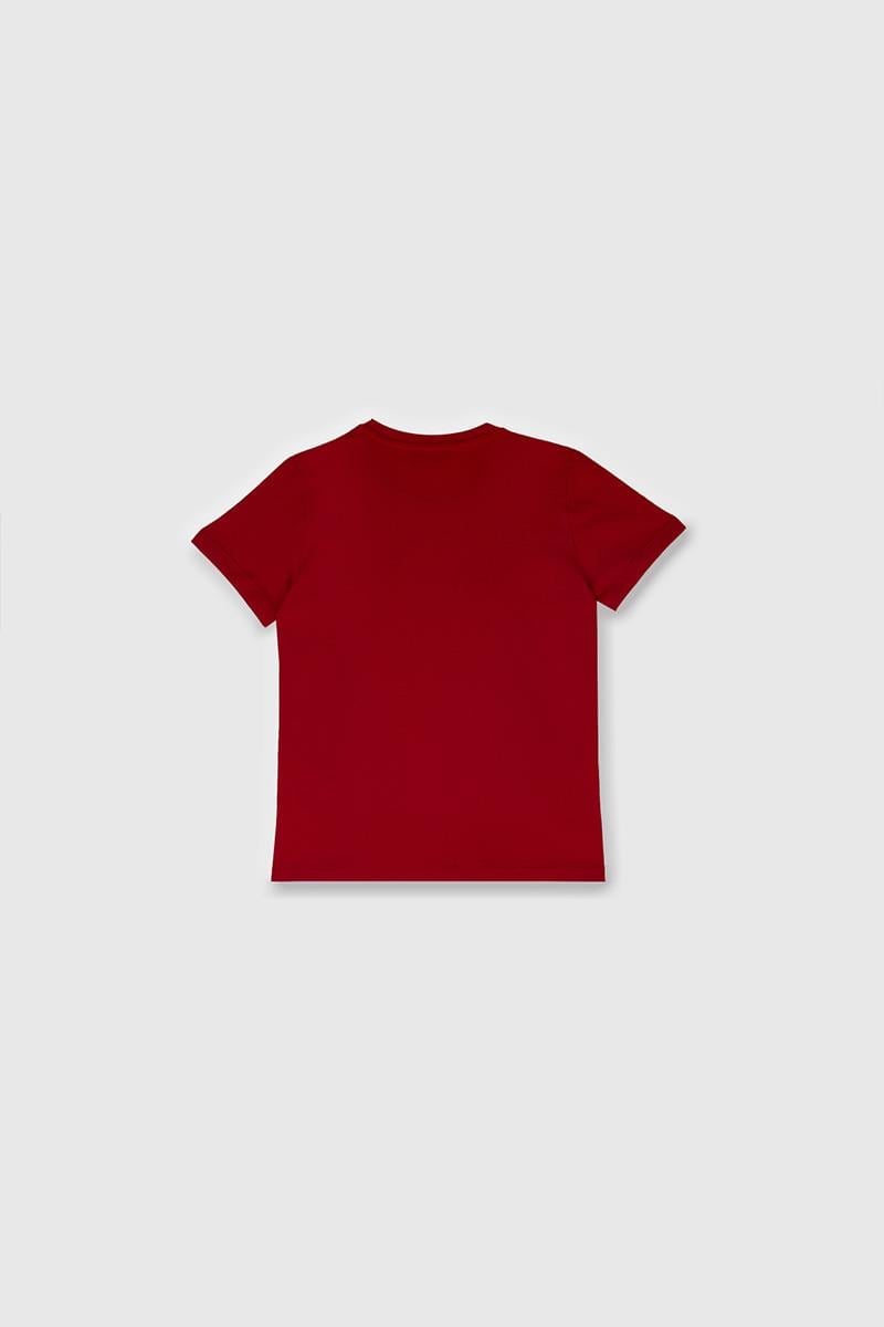 Erkek Çocuk BNT-B21847 Benetton Tshirt KIRMIZI