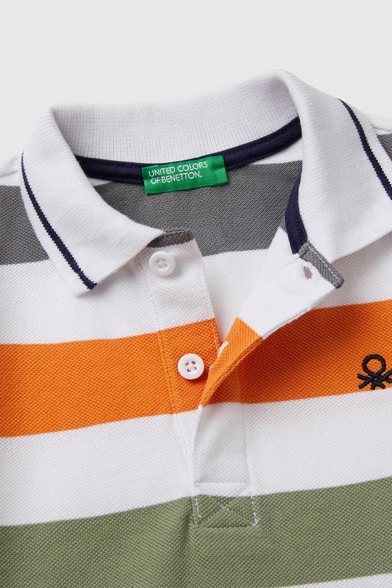 Erkek Çocuk BNT-BB ÇİZGİLİ POLO TSHIRT Mix