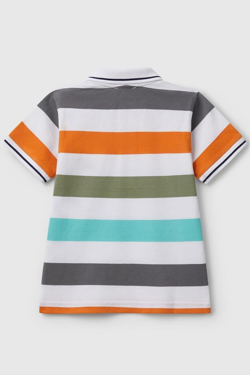 Erkek Çocuk BNT-BB ÇİZGİLİ POLO TSHIRT Mix