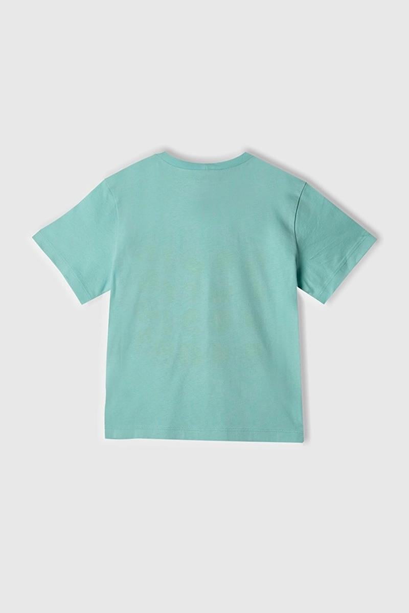 Erkek Çocuk BNT-BB SMILE TSHIRT TURKUAZ