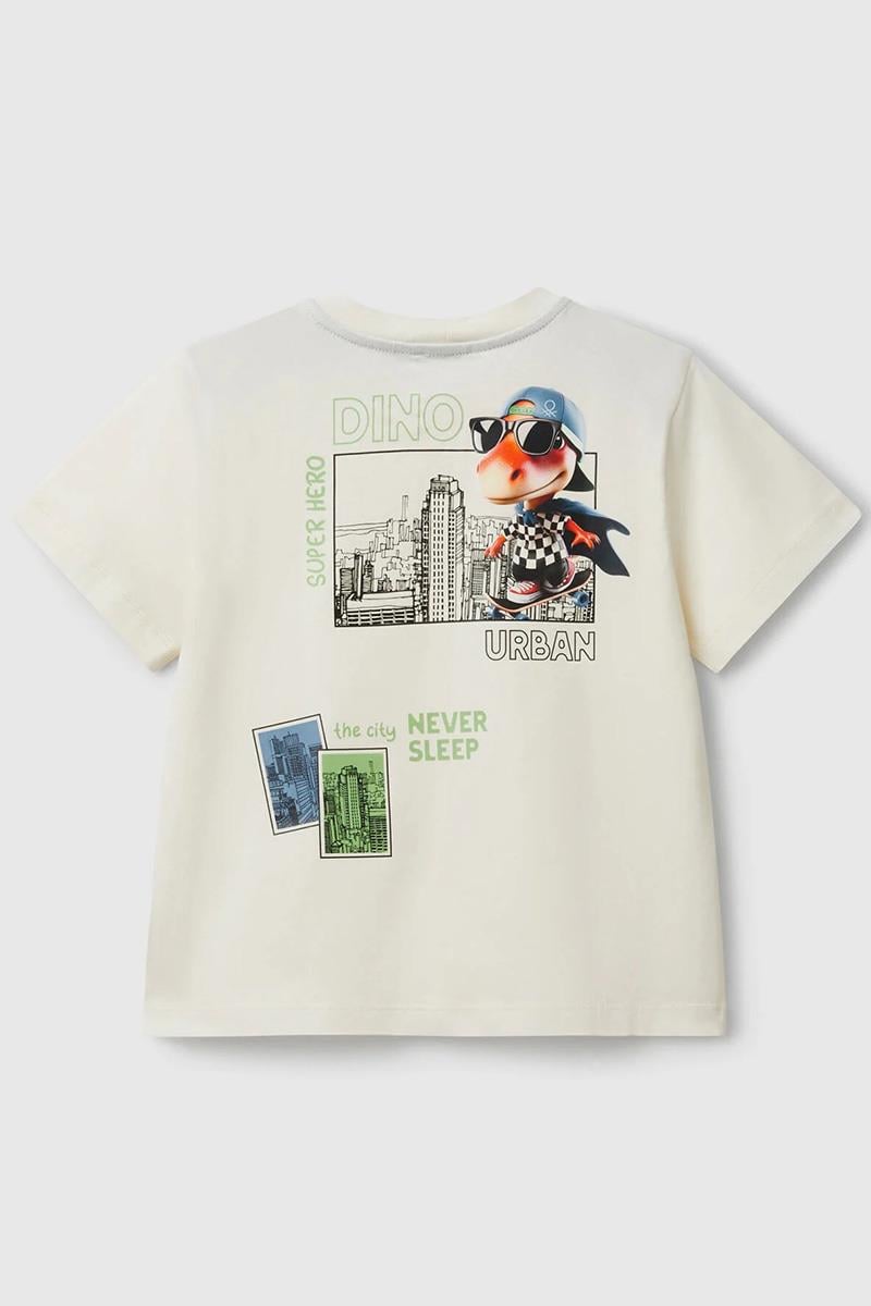 Erkek Çocuk BNT-BB TOKYO TSHIRT EKRU