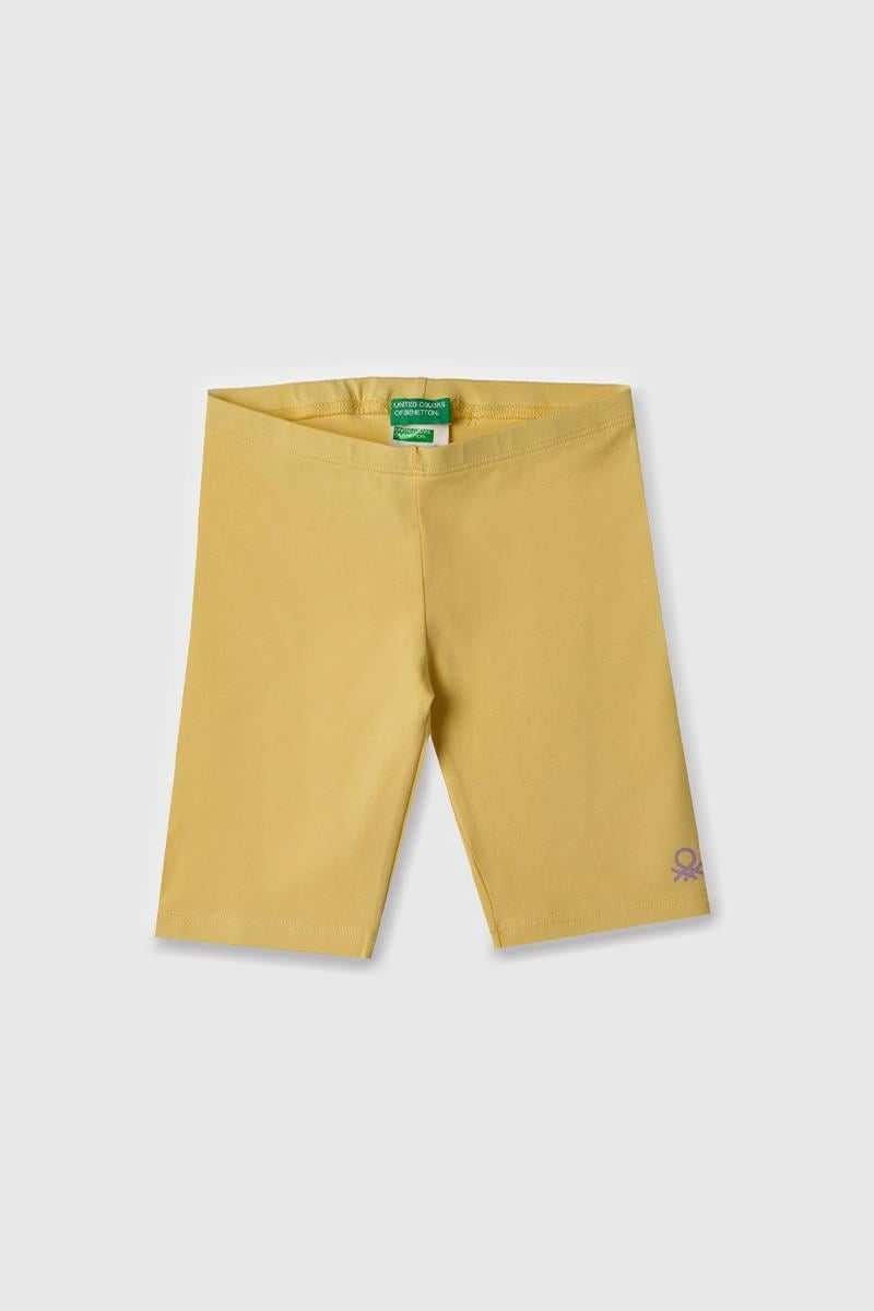 Kız Çocuk BNT-G21761 Benetton Tayt SARI