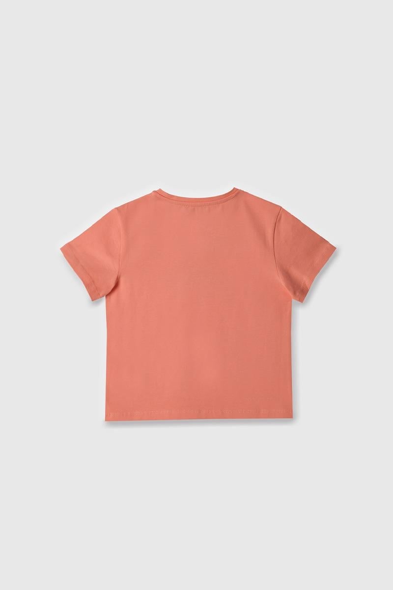 Kız Çocuk BNT-G21814 Benetton Tshirt K.PUDRA