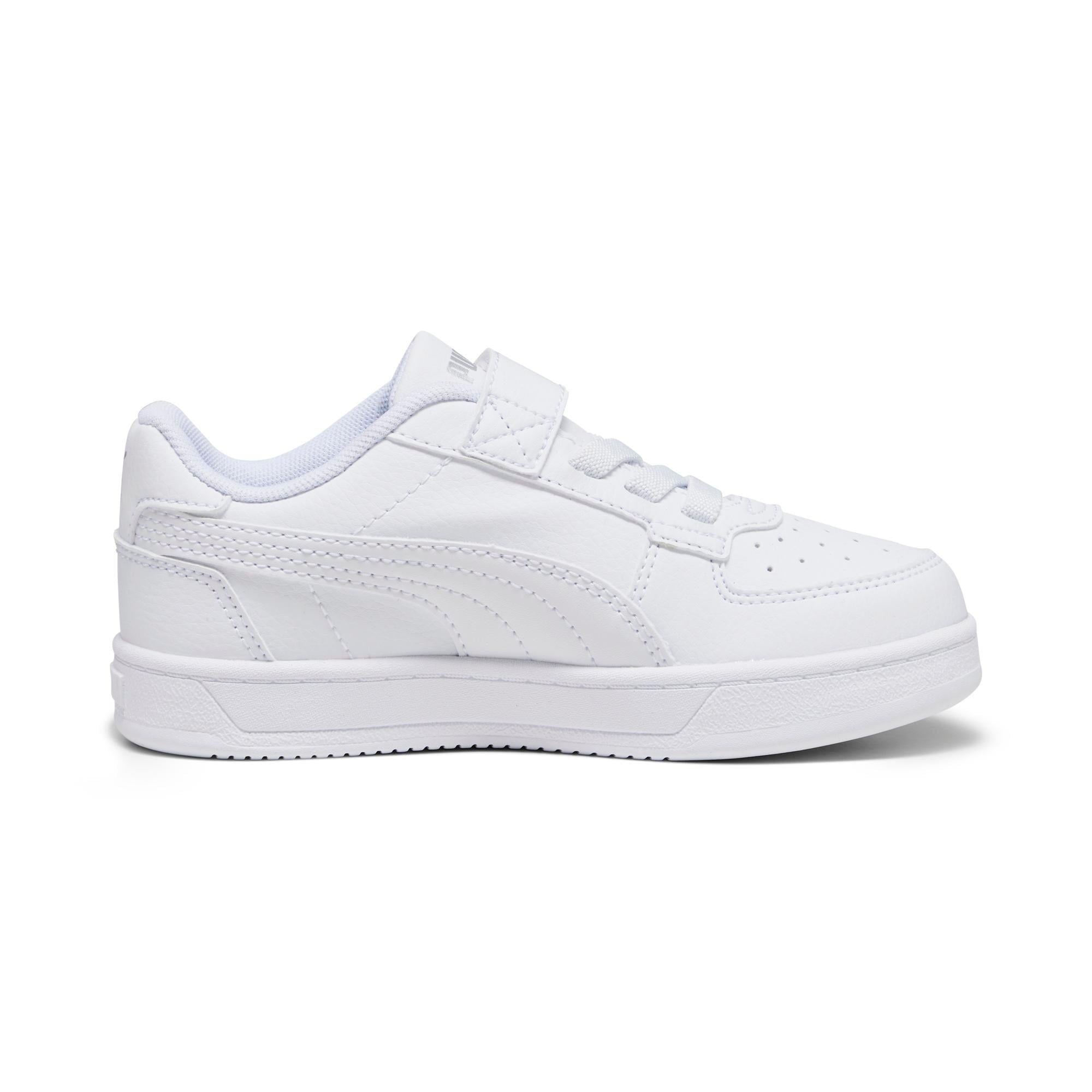 Puma Caven 2.0 AC+ PS-White-Silver-Black Çocuk Ayakkabı-Beyaz