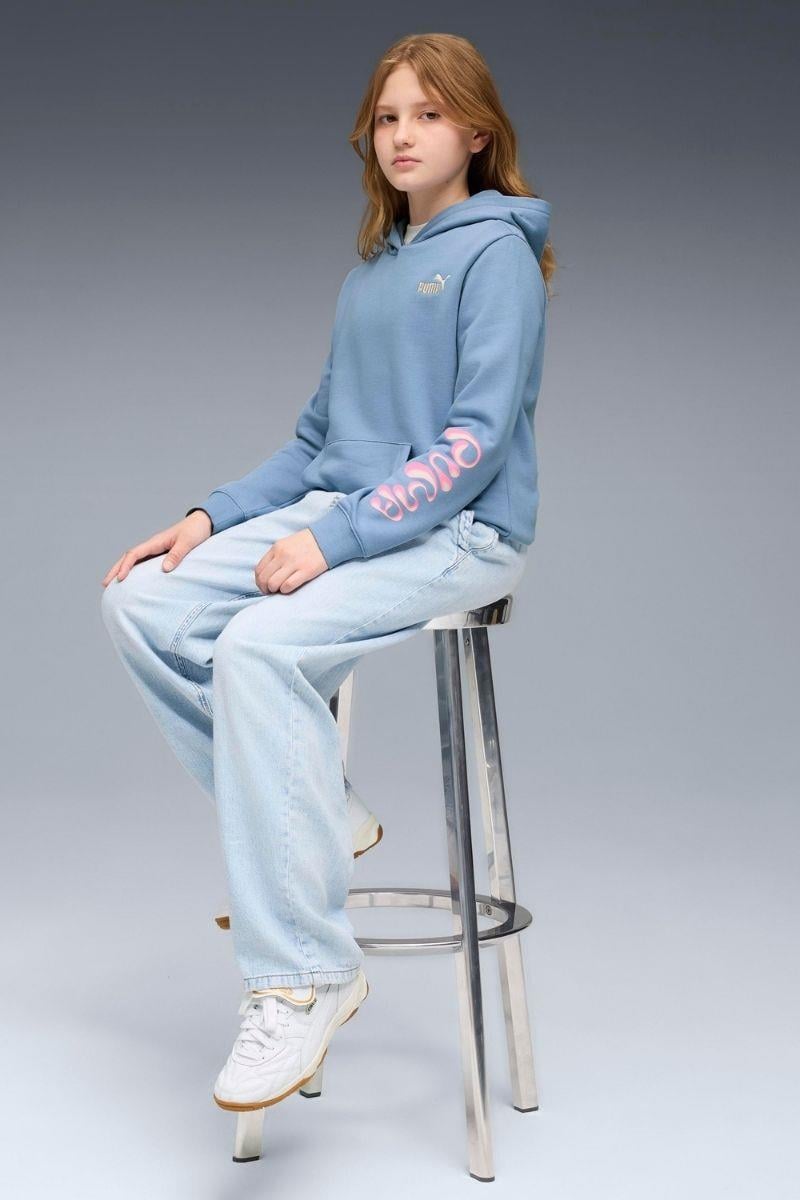 Puma TWEENERVERSE Hoodie-Cool Blue Sweatshirt-Mavi