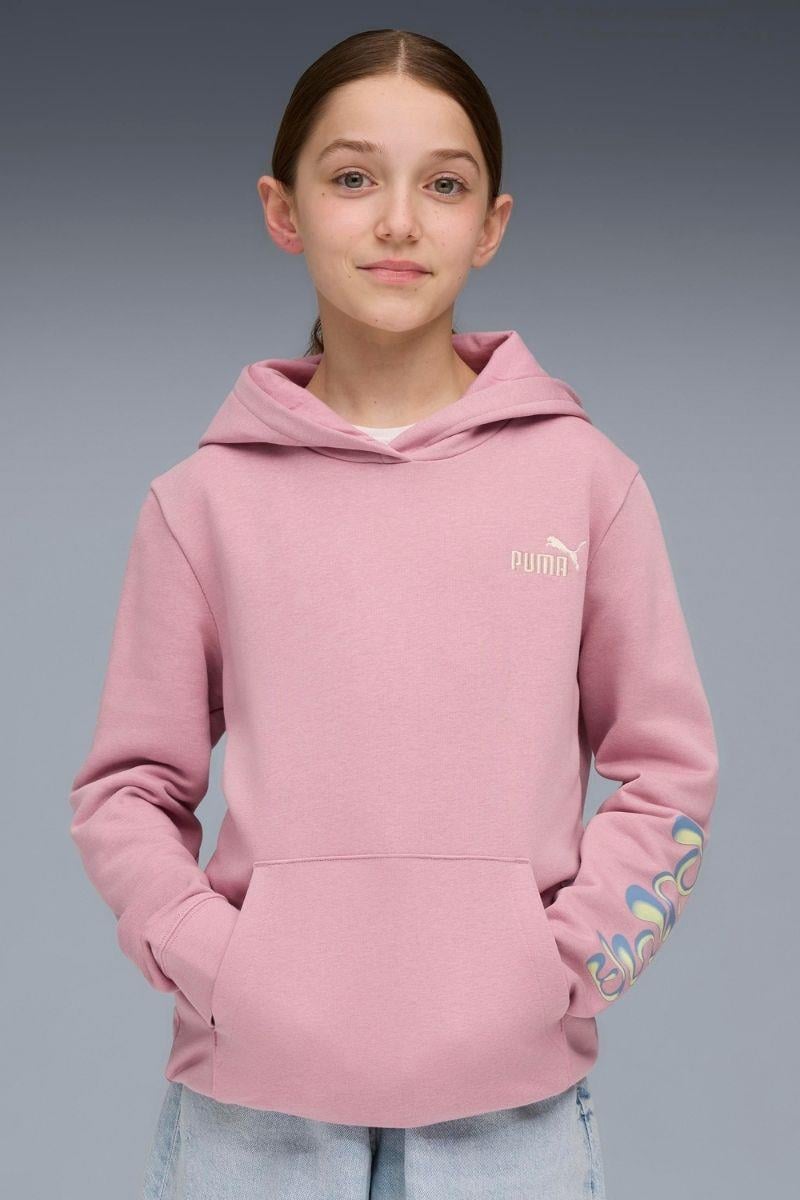 Puma TWEENERVERSE Hoodie-Poised Pink Sweatshirt-Pembe