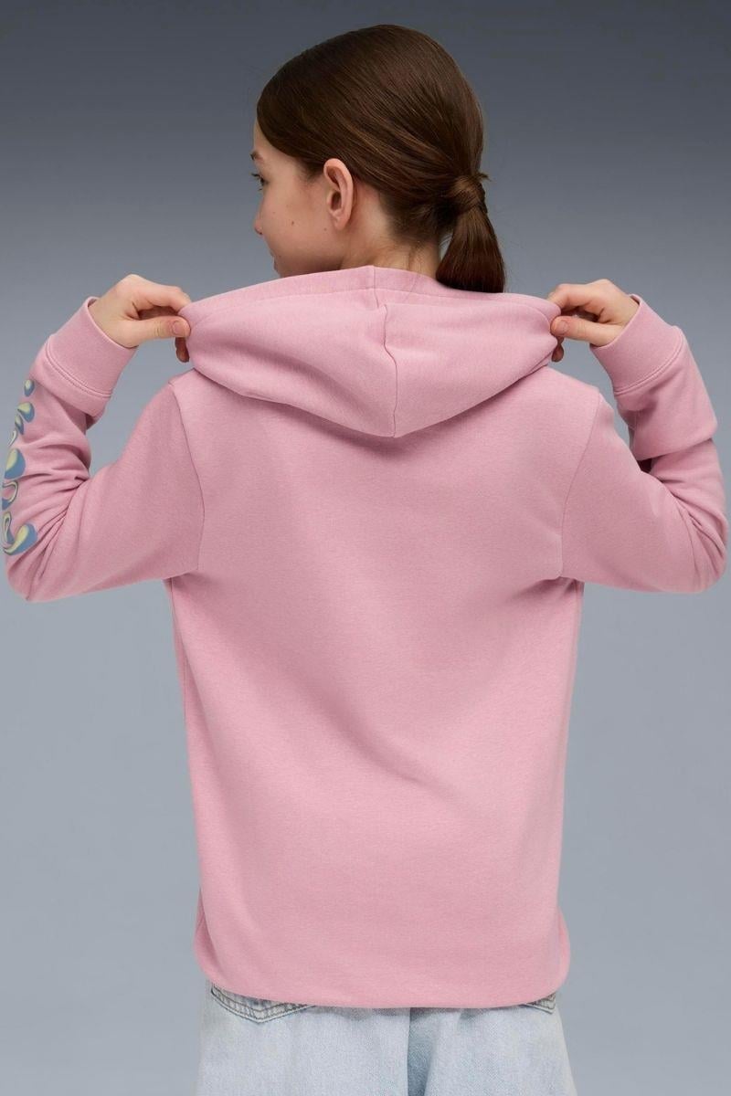 Puma TWEENERVERSE Hoodie-Poised Pink Sweatshirt-Pembe