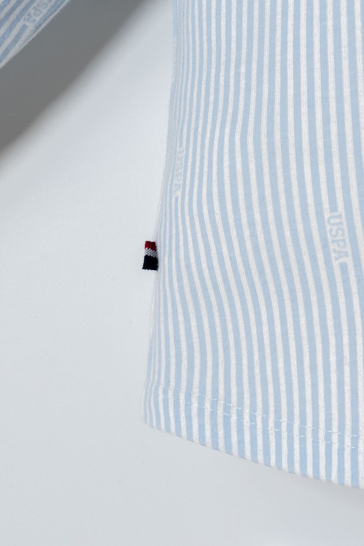 U.S. Polo Assn Erkek Bebek2 li Pantolon Gömlek Takım Mavi