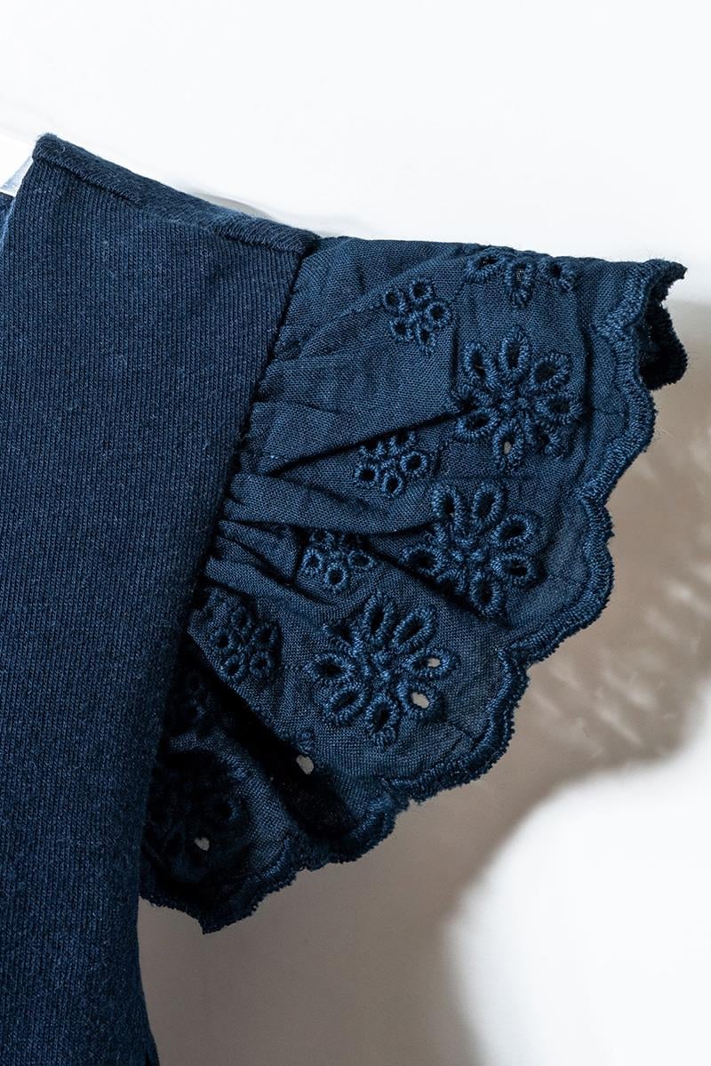 U.S. Polo Assn Kız Bebek Elbise Lacivert