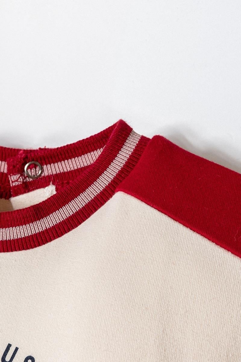 U.S. Polo Assn Erkek Bebek  2 li Şort T-şhirt Takım Kırmızı