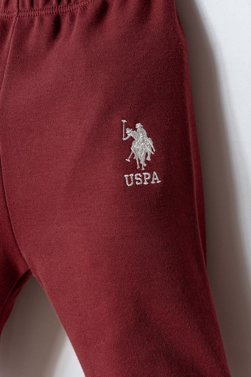 U.S. Polo Assn Erkek Bebek 3 lü Takım Beyaz