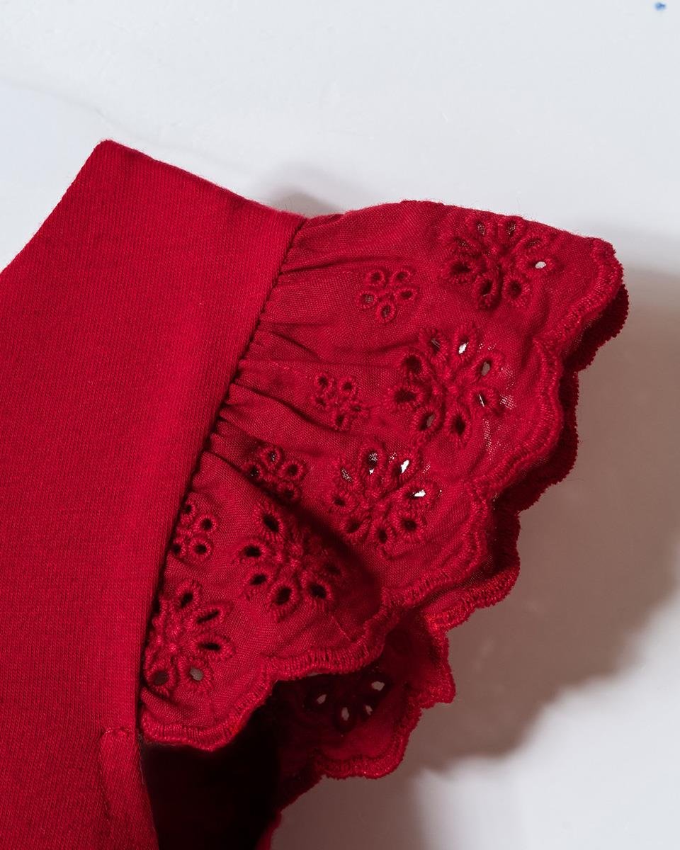 U.S. Polo Assn Kız Bebek Elbise Kırmızı