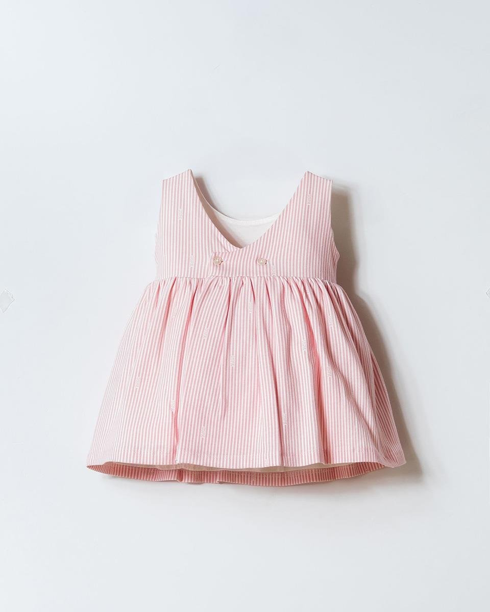 U.S. Polo Assn Kız Bebek Elbise Pembe