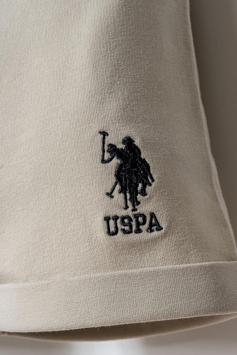 U.S. Polo Assn Erkek Bebek  2 li Şort T-şhirt Takım Füme