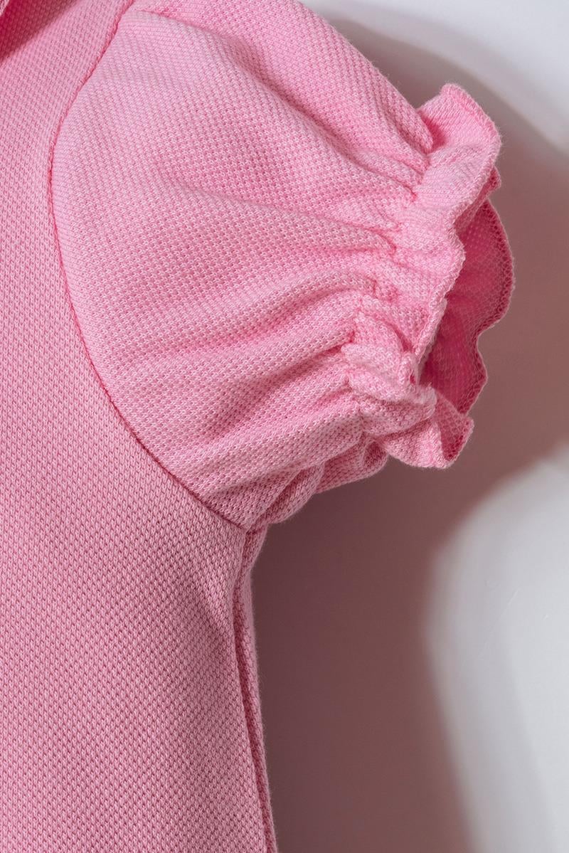 U.S. Polo Assn Kız Bebek Elbise Pembe