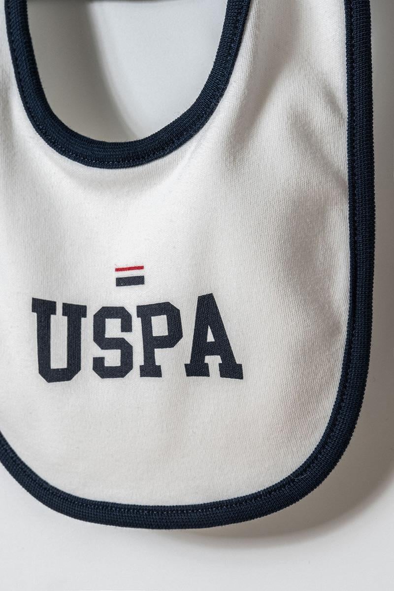 U.S. Polo Assn Kız Bebek  5 li Yenidoğan Takım Beyaz
