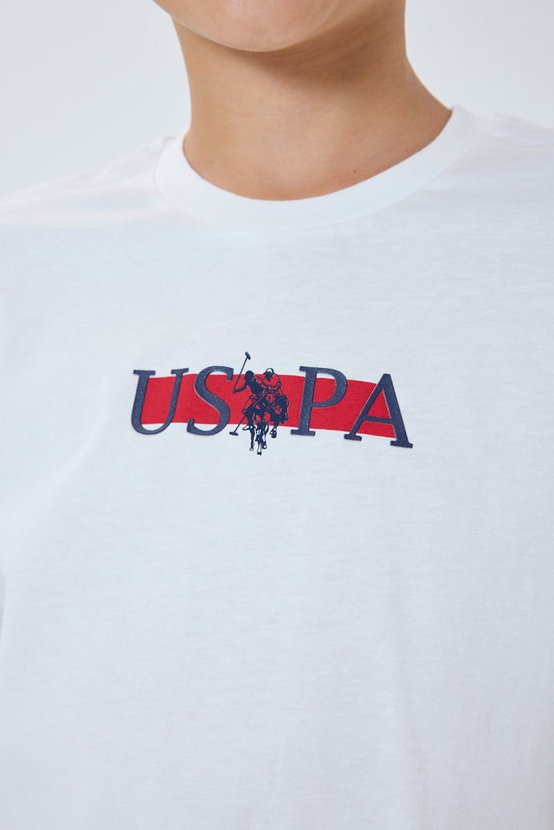 U.S. Polo Assn Erkek Çocuk Bermuda  2'li Takım Beyaz