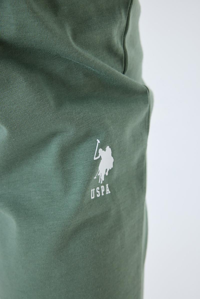 U.S. Polo Assn Erkek Çocuk  Kısa Kollu Pijama Takım Bej